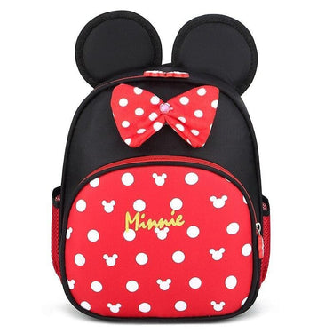 Mochila Escolares Niñas Disney rojo